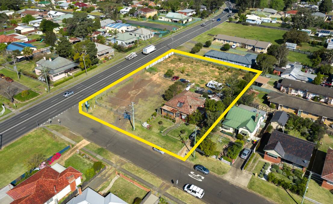 PRIME LOCATION: This property includes three titles of land, 72 Jervis Street, 74 Jervis Street and 117 East Street. A massive block of land including a tenanted three bedroom house on 2,726 square metres. Image supplied