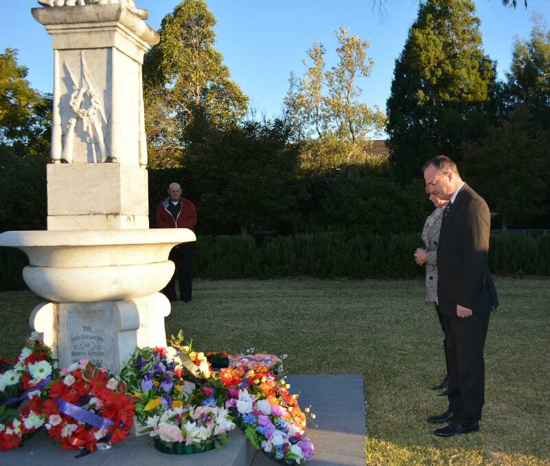 LEST WE FORGET: While not big in size the Nowra RSL Sub-Branch's Boer War commemorative service in Rauch Park in Junction Street, Nowra is always moving. The service will be held this Sunday, May 30, from 4pm.