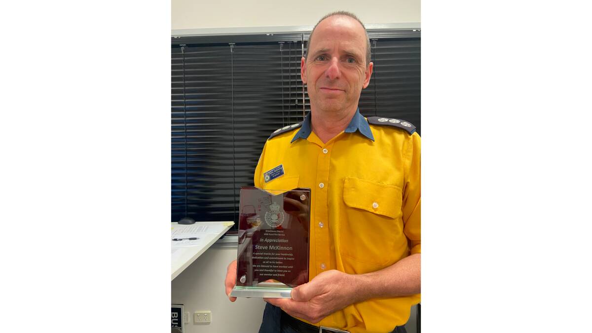 FOND MEMORIES: Well-known Shoalhaven Rural Fire Service member Steve McKinnon has taken up a new role with the Planning Environmental Services (PES), based in the Batemans Bay. Image: Supplied