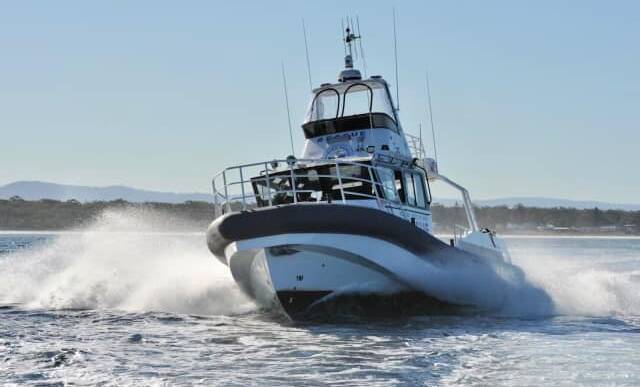 SEARCH: Marine Rescue Jervis Bay's new rescue vessel, JB41 John Gallimore. Image: Marine Rescue Jervis Bay