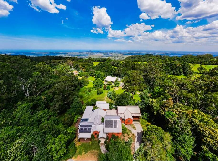 BEAUTIFUL: Inanna set on 29 hectares at Beaumont is set within a rainforest environment, balanced by open grazing areas and established gardens in on the market for $5.5m. Image: Supplied