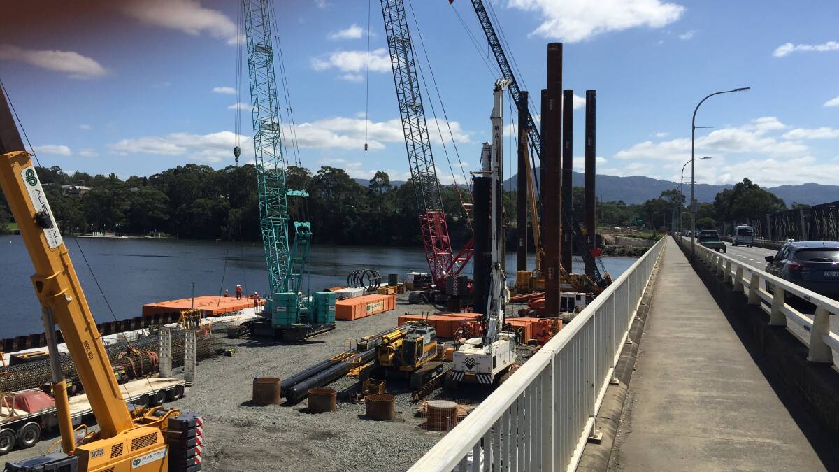 CLOSURE: The northbound Nowra bridge footpath will continue to be closed at night until Thursday, April 29 as part of the Nowra Bridge project.