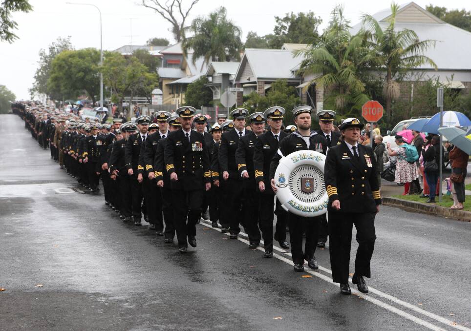 Royal Australian Navy personnel celebrate Fleet Air Arm's 75th anniversary.