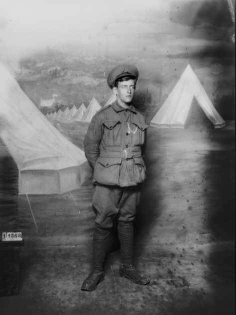 Private Percy Smith. Photo: Australian War Memorial.
