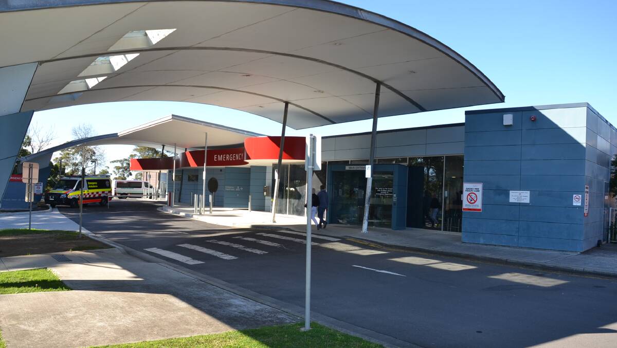 CHANGE: The current front entrance to Shoalhaven District Memorial Hospital.
