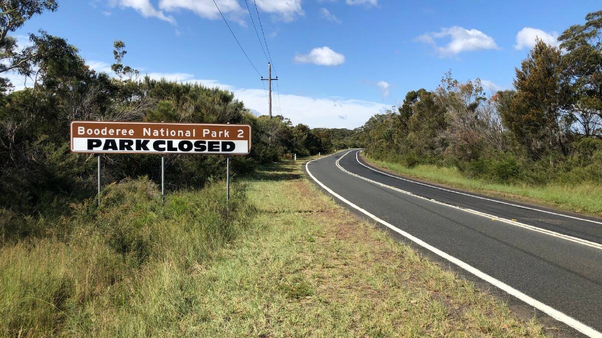 Booderee National Park closed.