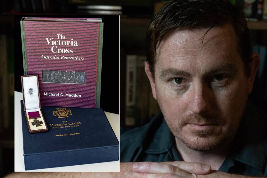 STUNNING BOOK:  The Victoria Cross, Australia Remembers author Michael Madden will be in Nowra as part of 2018 Digger Day.