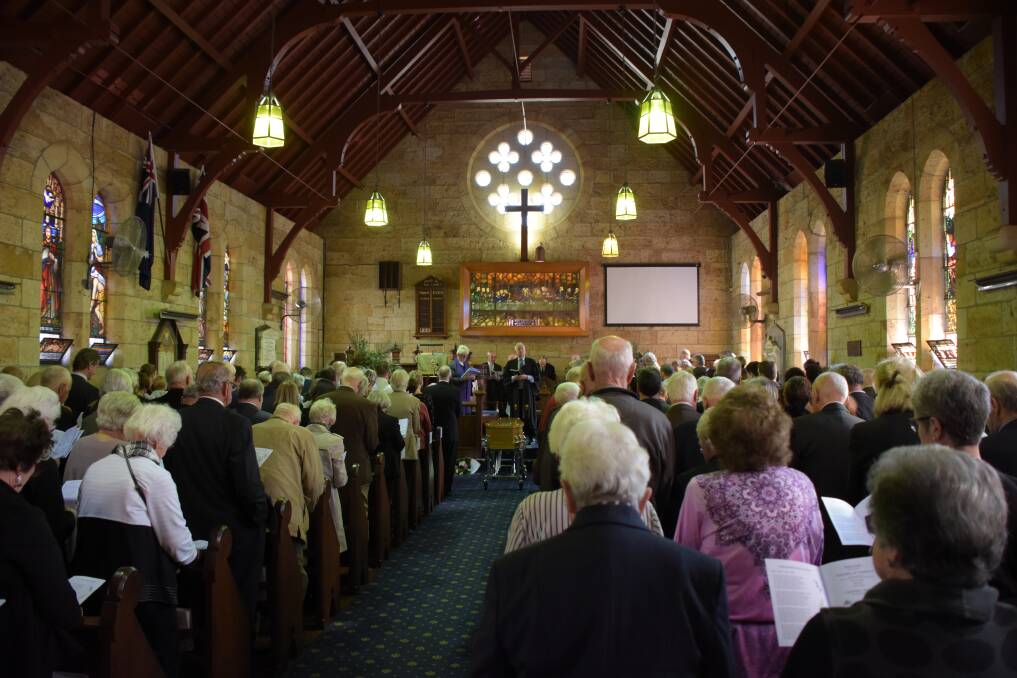A large crowd farewelled Ian McKinnon at the St Andrew's Presbyterian Church, Nowra on Friday, June 28.