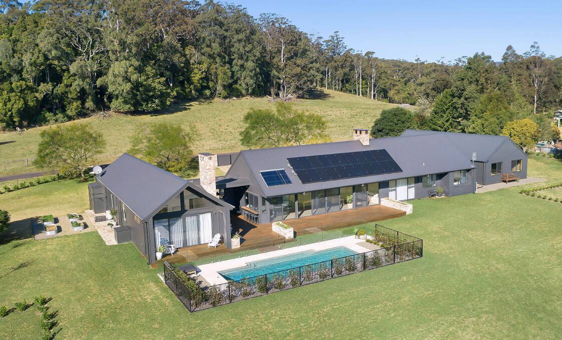 STUNNER: The property is located on 4.9 acres.at Woodhill. Image: Supplied
