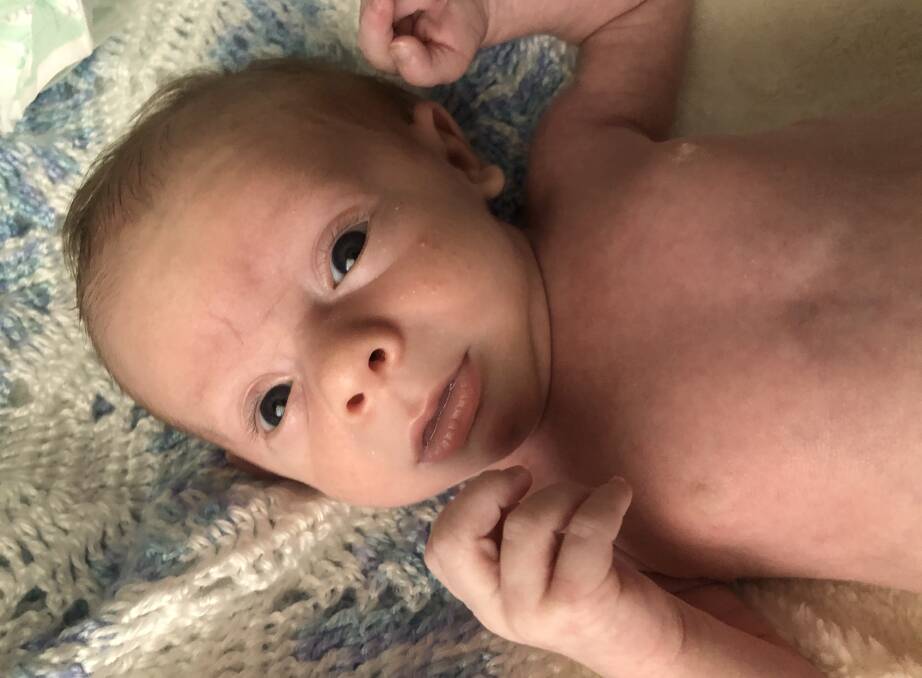 WELCOME: Rylie Scott Tease was born at the Shoalhaven District Hospital on Friday, August 14.
