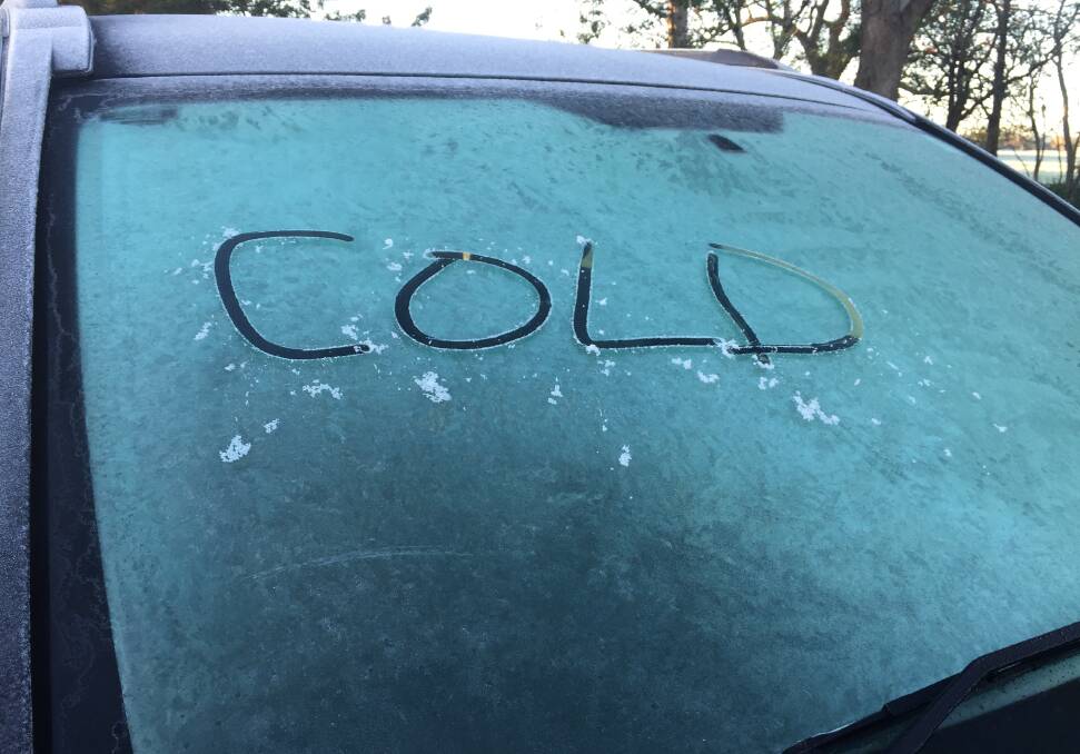 So how cold was it where you were?