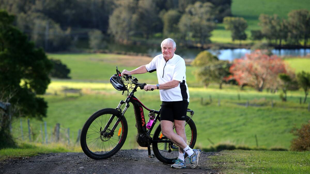 Avid cyclist and mayor of Kiama, Mark Honey, says Shoalhaven Council have ruined the reputation of the regions after withdrawing support for the L'Etape cycling event and subsequently forcing its cancellation. Picture: Sylvia Liber