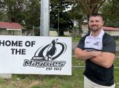 STEPPING UP: Former Eels and Dragons NRL prop Mitch Allgood will take the reins of the Berry-Shoalhaven Heads Magpies this season. Picture: Facebook