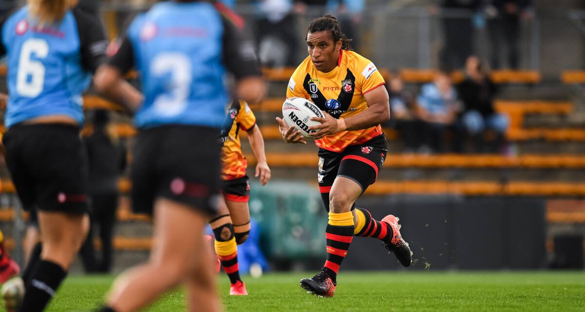 PNG Orchids skipper Elsie ALbert has been named in the No. 13 jumper for the Dragons. Photo: NRL Imagery