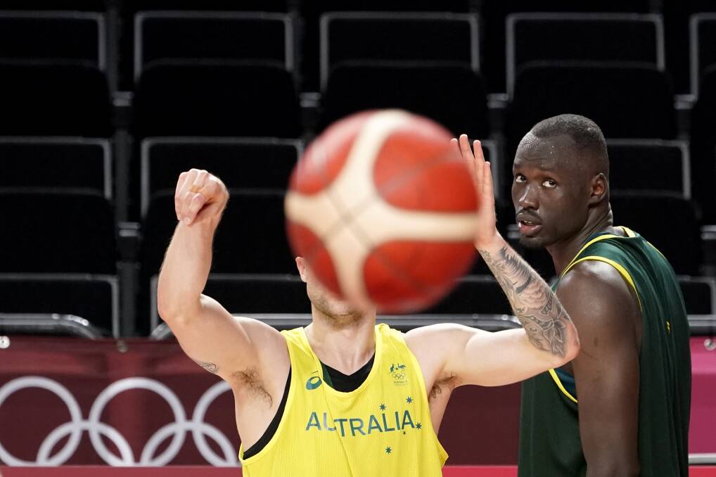 Tokyo Olympian Duop Reath is a breakthrough signing for the Hawks. Photo: AAP