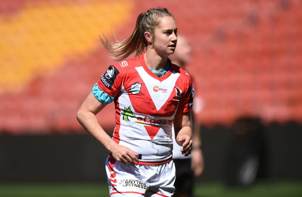 South Coast's Kezie Apps will once again skipper the Dragons with the NRLW now set to kickoff in November. Photo: NRL Imagery