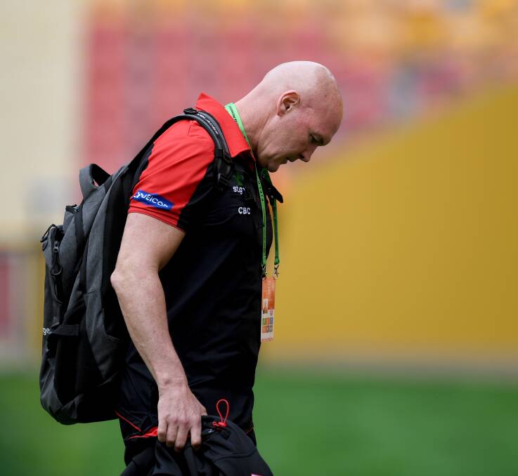 Dragons coach Paul McGregor will step down following Friday's clash with Parramatta. Photo: NRL Imagery