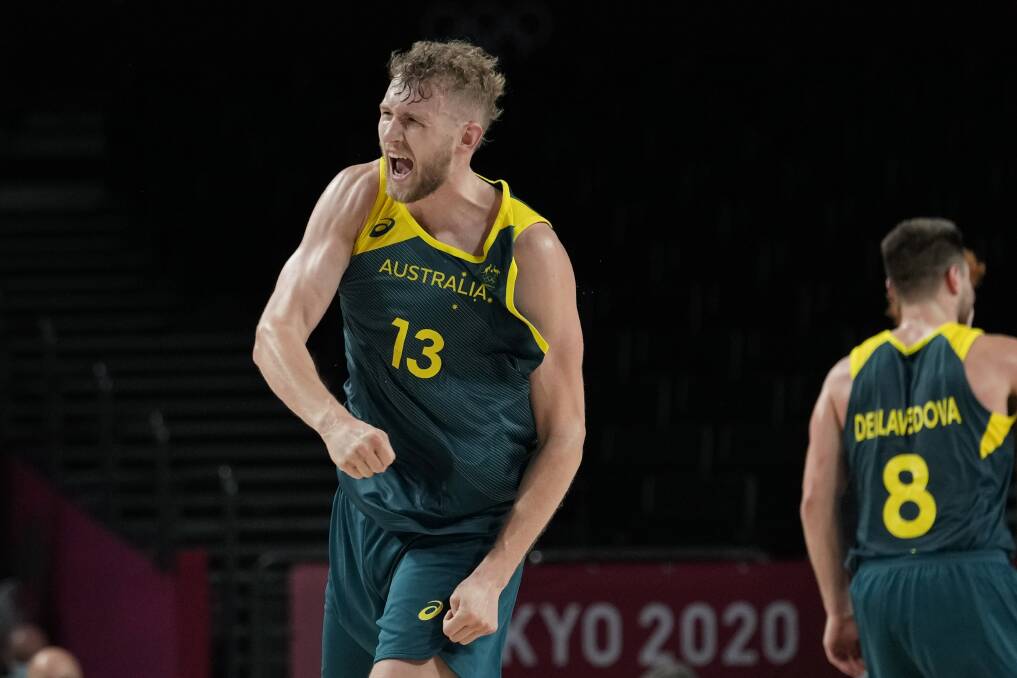 Jock Landale fits perfectly into a Boomers outfit that's made selflessness its core ethos. Photo: AAP