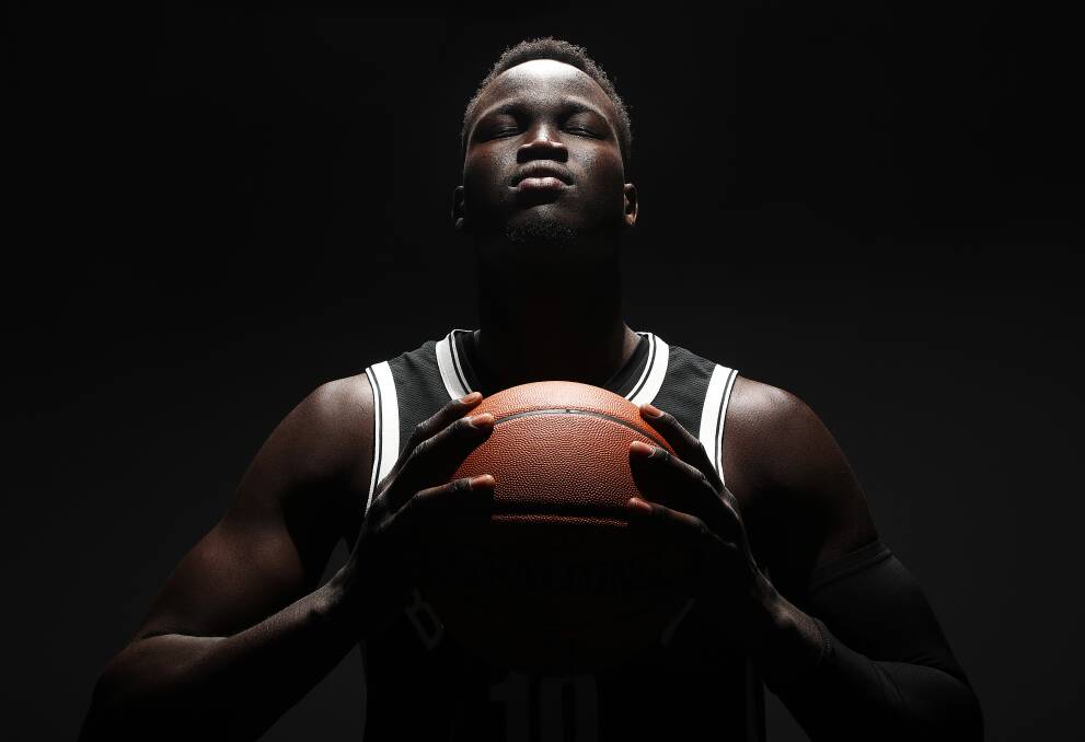 Deng Adel is confident a stint with the Hawks under coach Brian Goorjian can propel him back to the NBA. Photo: Nets Media