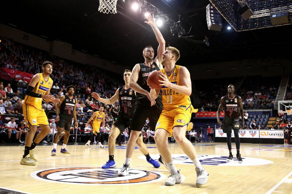 The Hawks were made to pay for a third-quarter fadeout against the Bullets on Wednesday night. Photo: NBL Media