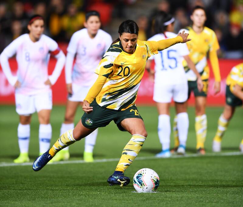 Popularity of icons like Sam Kerr and a home World Cup could spur on the next generation of stars says former national player Jane Hornsby. Photo: FFA