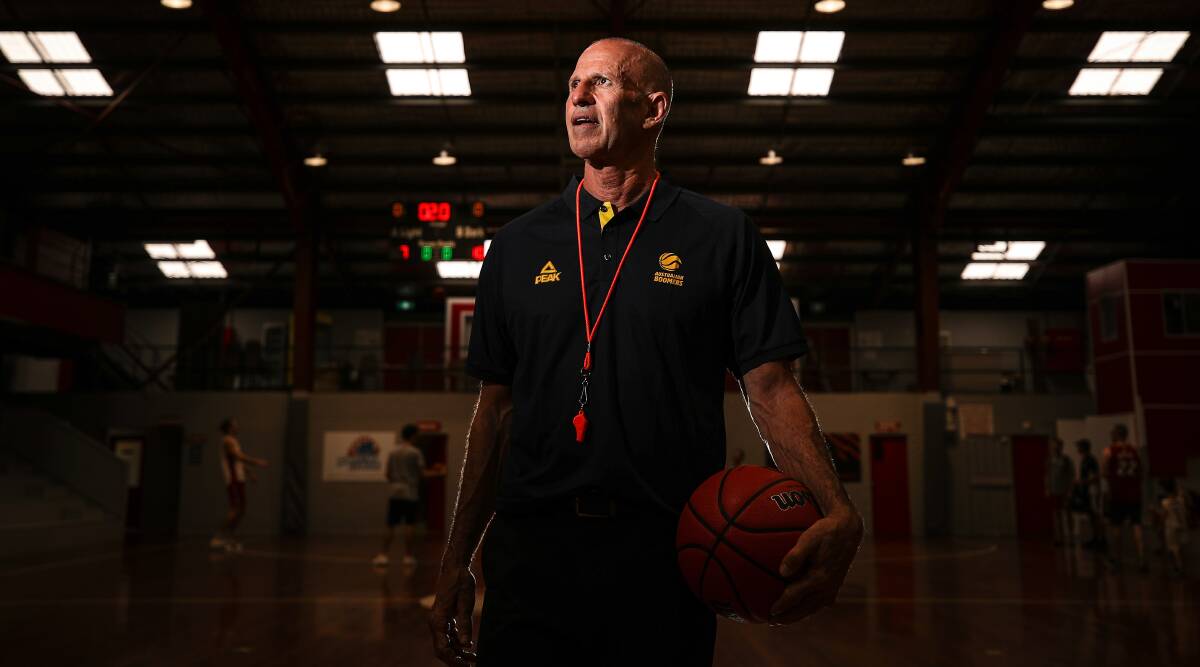 After winning an Olympics bronze medal with the Boomers in Tokyo, Brian Goorjian is about to begin his second season in charge at the Illawarra Hawks. Photo: Adam McLean