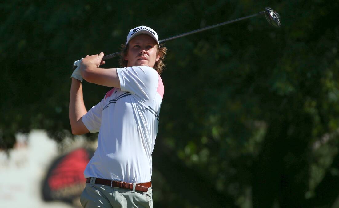 Jordan Widdicombe will play at this week's NSW Open at Concord. Photo: Dave Tease/Golf NSW