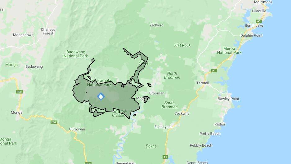 Currowan State Forest bushfire update