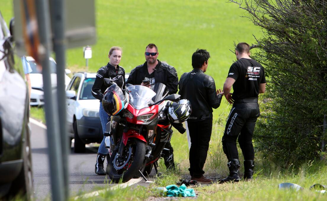 Young motorbike rider critical after falling under wheels of a 4WD near Jamberoo