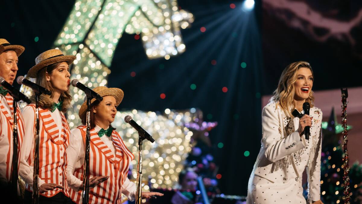 Delta and friends put some festive fun into Christmas at Luna Park