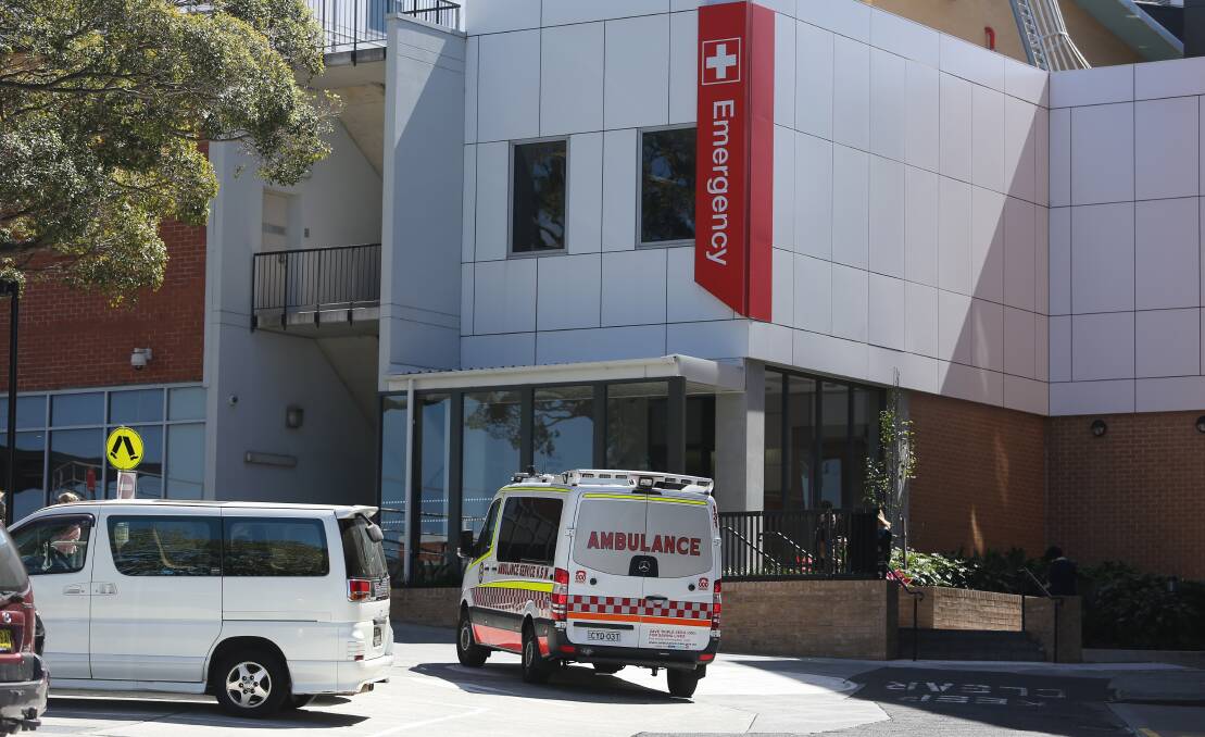 Busy quarter: A new report on hospital performance shows Wollongong Hospital's emergency department struggled to cope with an influx of patient presentations during winter due to a horror flu season. Picture: Robert Peet