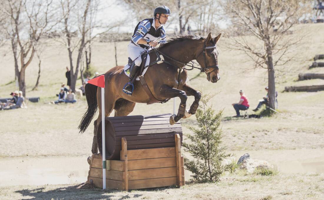 Equestrian rider Shane Rose breaks in a number of young racehorses. Photo: Jamilla Toderas.
