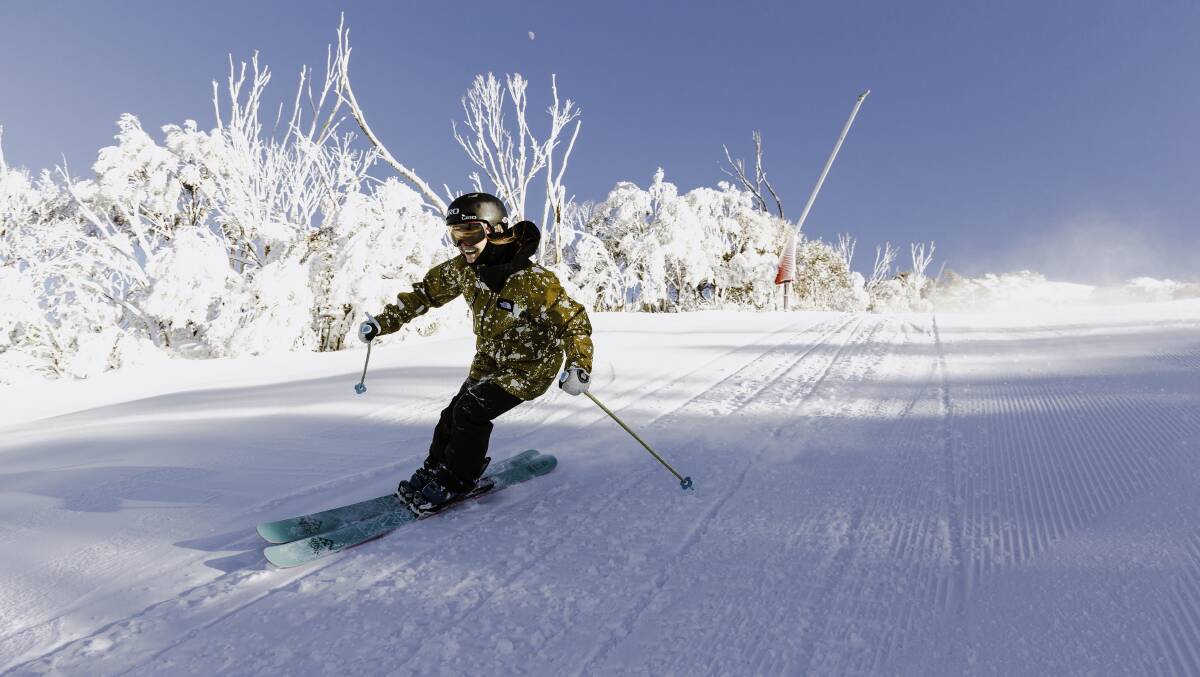 Skiers are keen to get back to the action at Thredbo Resort. Picture: Supplied