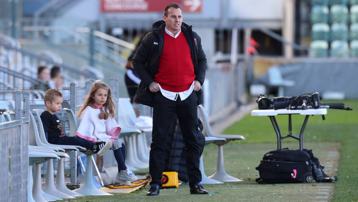 Wolves coach Luke Wilkshire has voiced his frustrations with the newly released NSW NPL draw. Photo: Sylvia Liber.