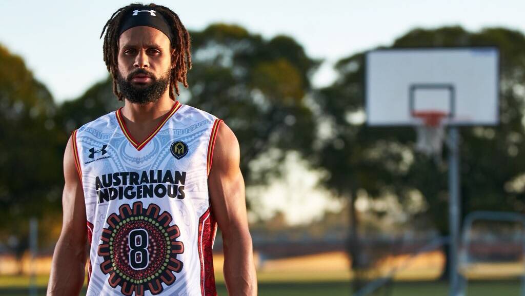 Patty Mills is driving an initiative designed to eliminate racism. Picture: Travis Hayto