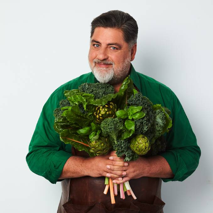 Matt Preston has fallen in love with vegetables. Picture: Mark Roper