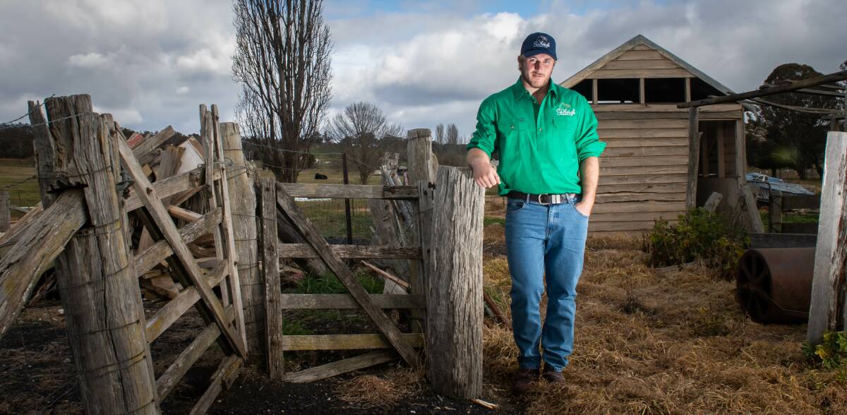 Will Miller has retired from rugby to focus on his family's farm. Photo: Karleen Minney