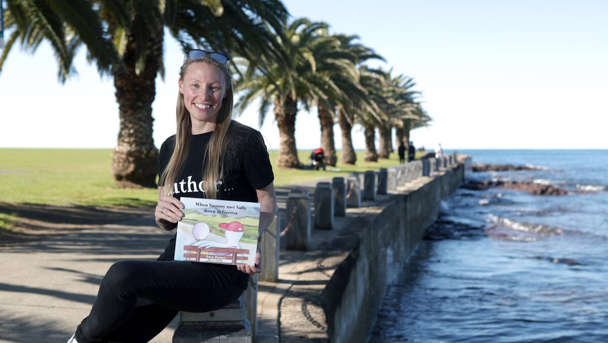 NEW BOOK: Kiama author Sara Porter has published a new children's book called When Sammy met Sally down at Gerroa. Picture: Adam McLean.