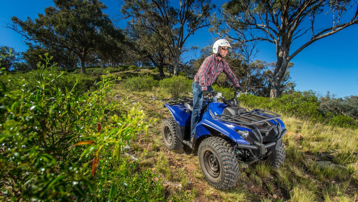 Quad bikes could be banned from the market next year unless they comply with new rollover safety regulations. Picture: Supplied