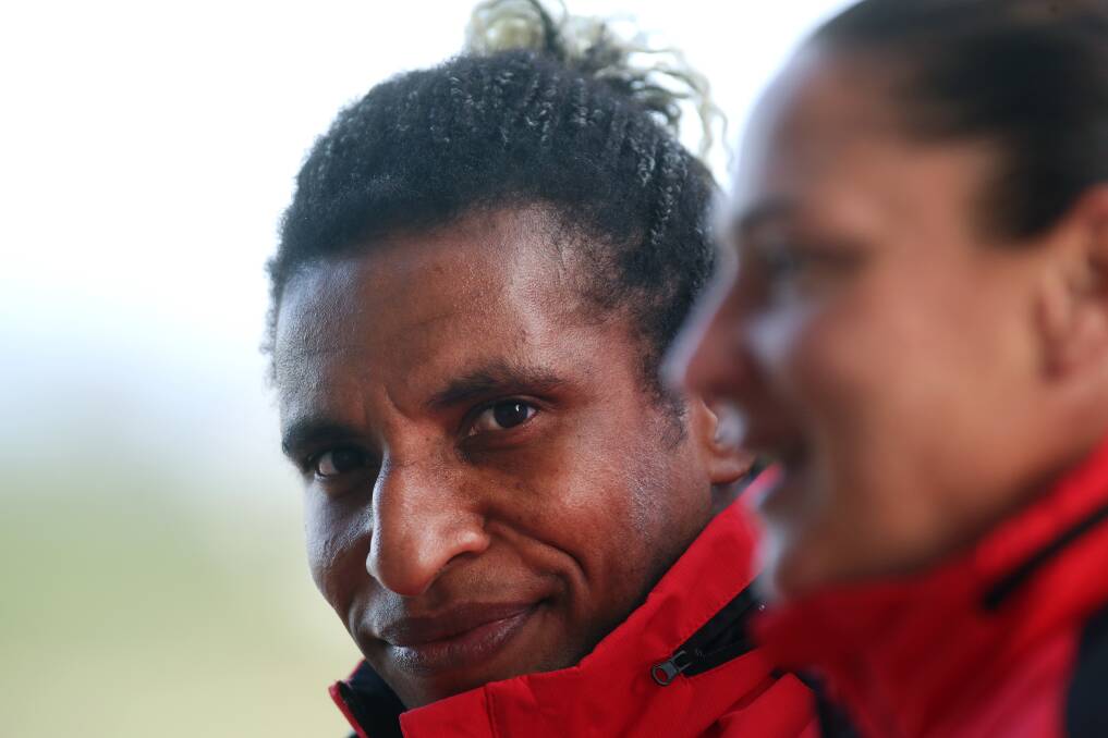 Elsie Albert hopes to inspire the next generation of PNG women's talent. Photo: Sylvia Liber