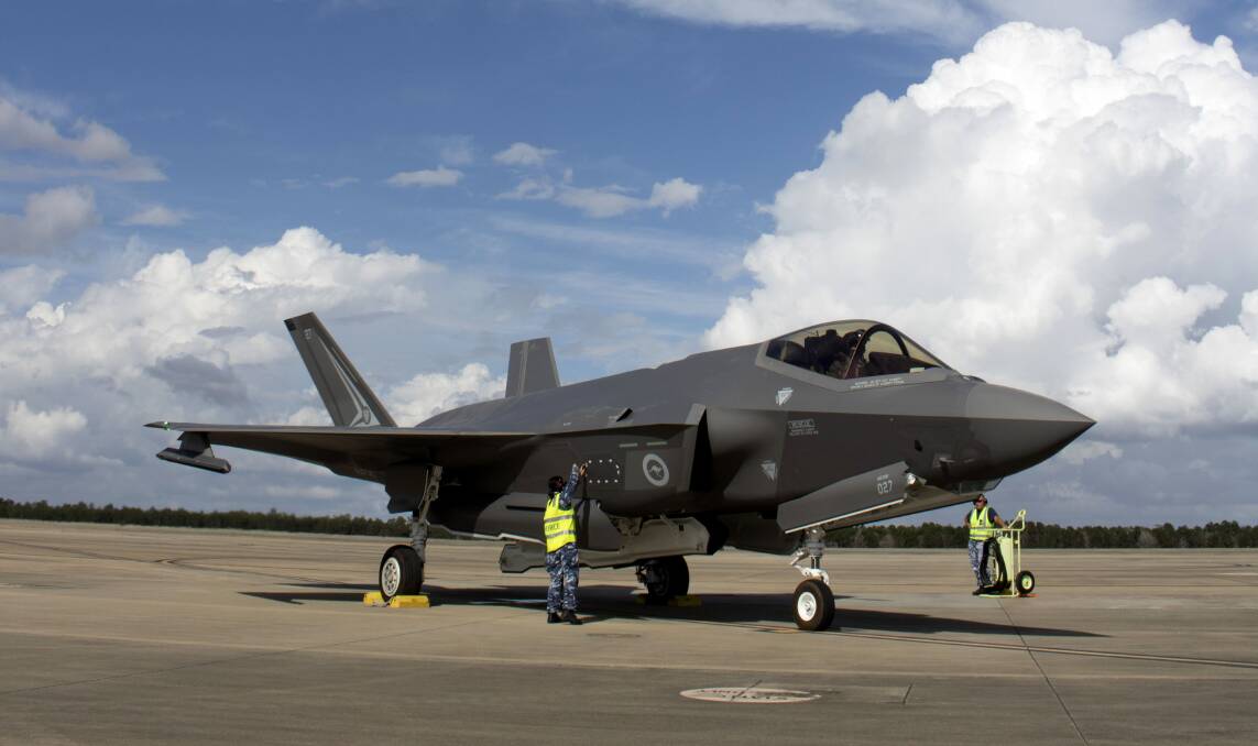 The first batch of F-35As to Australia arrived 30 months late but are now operational. Picture: Department of Defence