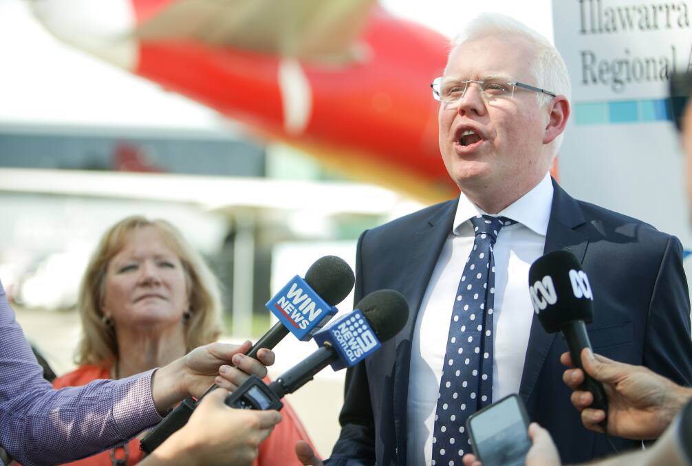 BACK IN THE SADDLE: Kiama MP Gareth Ward says he is no longer on leave.