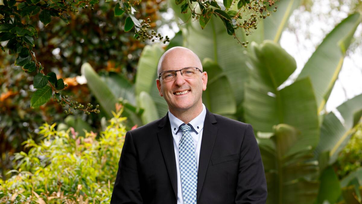 Corrimal High School principal Paul Roger. Picture by Anna Warr