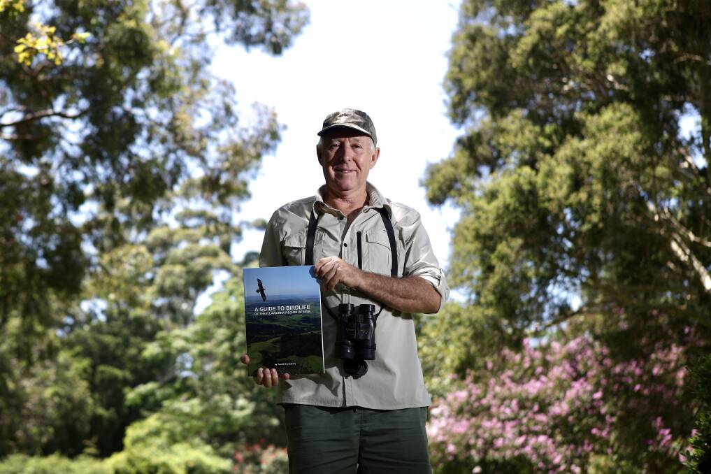 DRAWCARD: Terrill Nordstrom, who has released a book on birds of the Illawarra, says birders are coming to the region to see rare species. Picture: Adam McLean