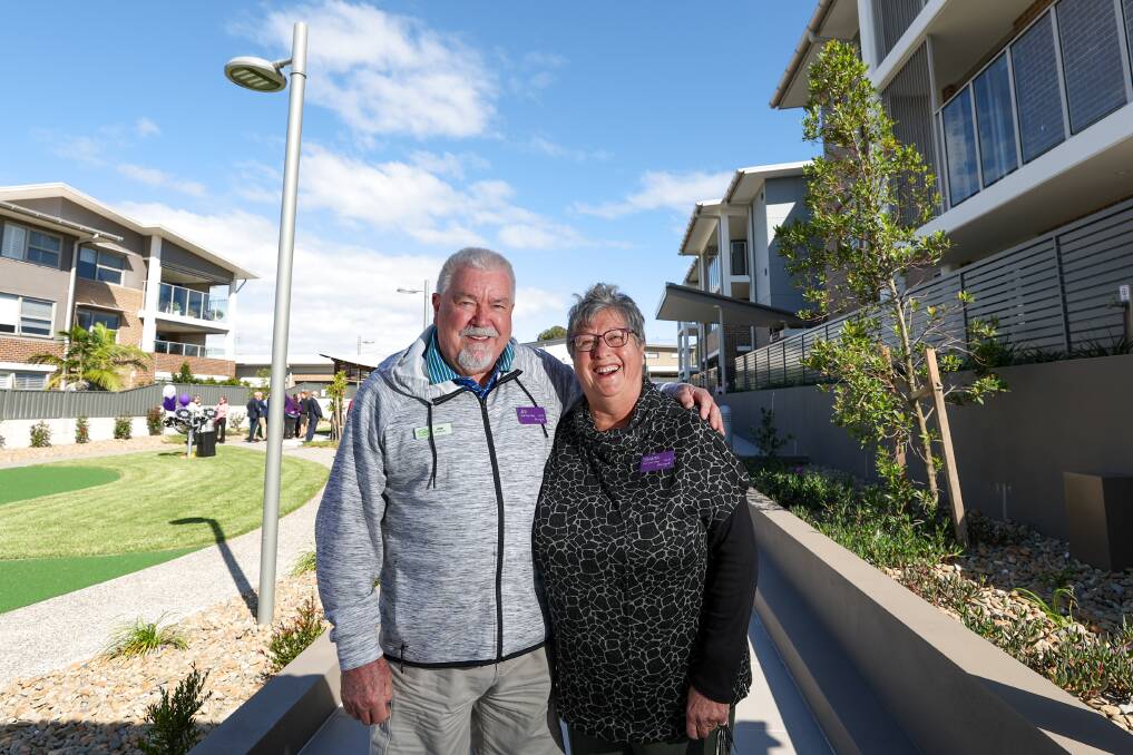 Warrigal Shell Cove residents Jim and Silvana O'Connell. Picture by Adam McLean
