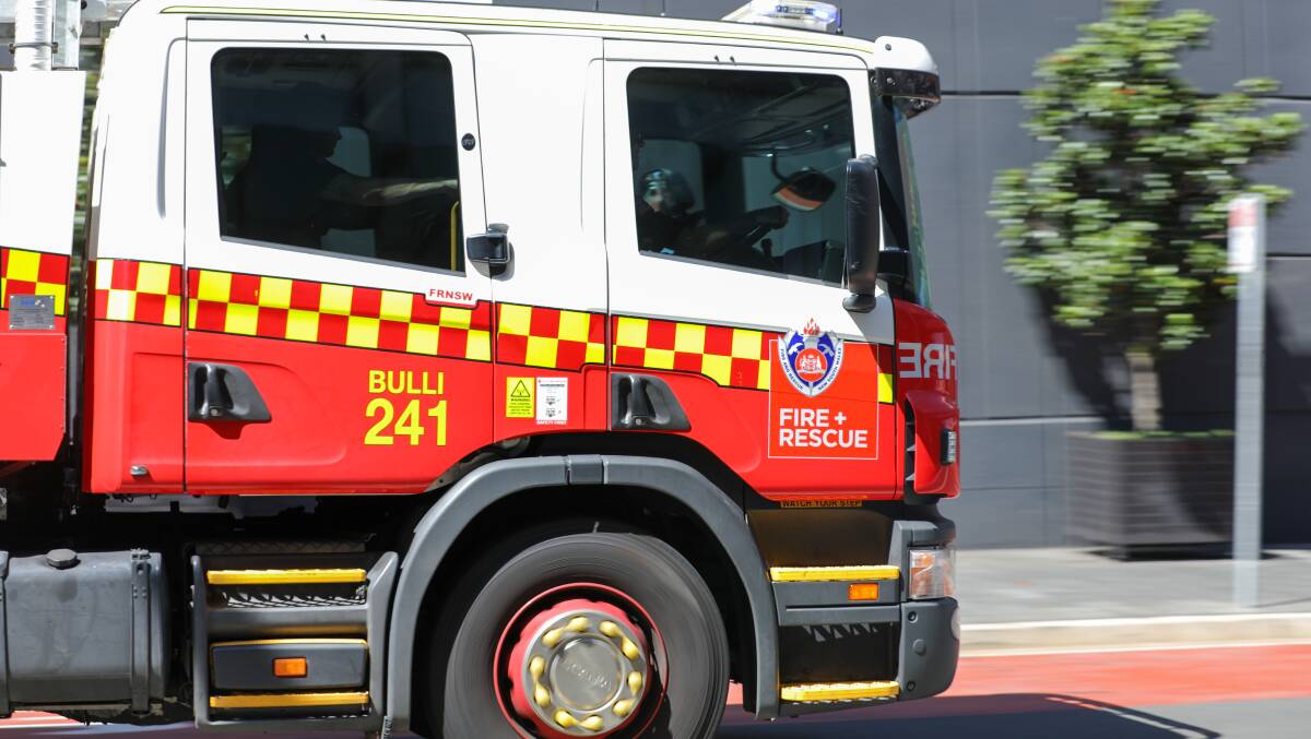 A Fire and Rescue NSW truck. File picture by Adam McLean
