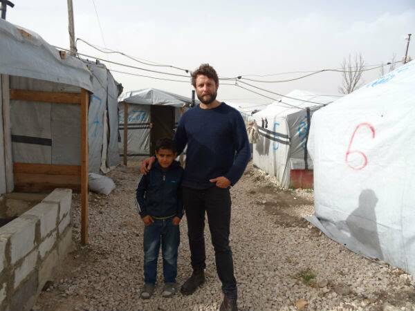 After meeting hundreds refugees during the Syrian war, Ben Quilty felt desperate to help in the current crisis in Afghanistan. Photo: supplied