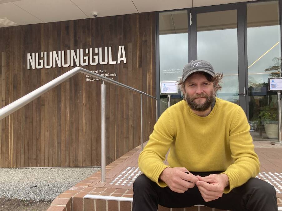 Ben Quilty's vision and drive have culminated in the opening of Ngununggula, the Southern Highland Regional Art Gallery, this week. Photo: Michelle Haines Thomas