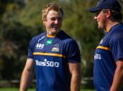 New lead: Will Miller has already put the SRC players through their paces, at the first pre-season training run last week. Photo: Brumbies Media. 