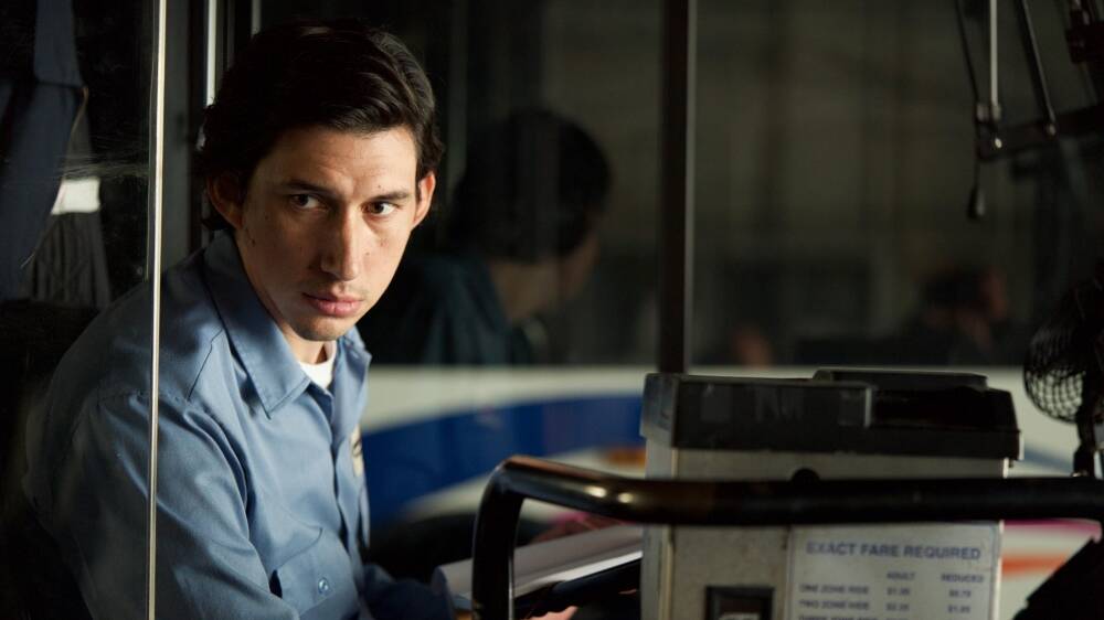 Still of Adam Driver from the Paterson. Image: provided. 